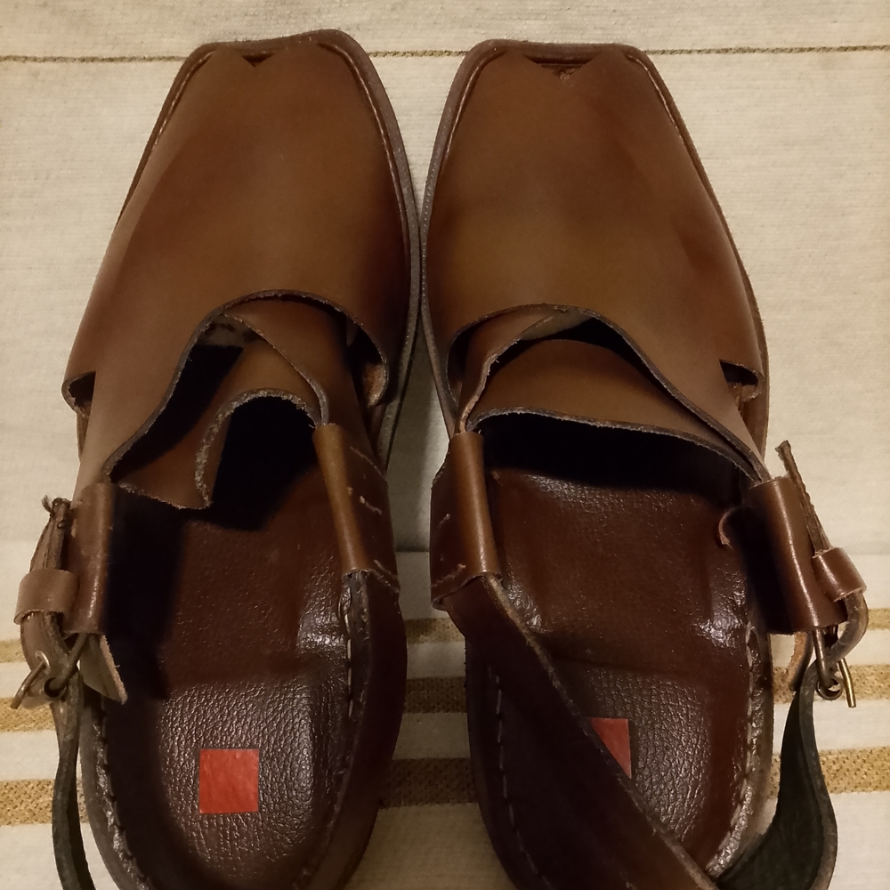 Men's Brown Leather Sandals